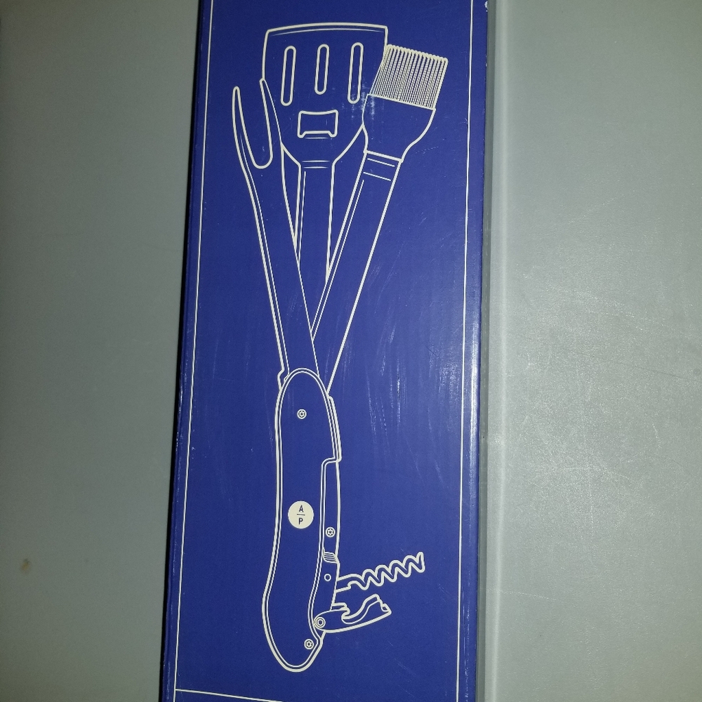 5 In 1 BBQ Tool Set